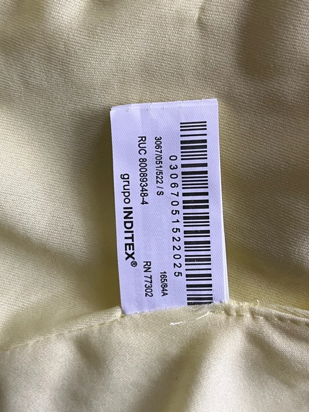 NWOT Halter Peplum Top in Light Lemon Yellow Lemonade - Picture 10 of 11